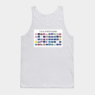 United States of America State flags Tank Top